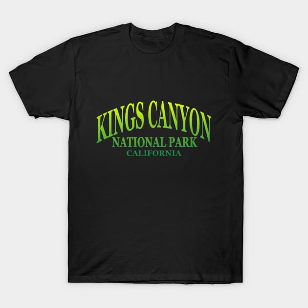 Kings Canyon National Park, California T-Shirt by Naves